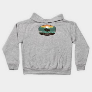 Isle Royale National Park Kids Hoodie